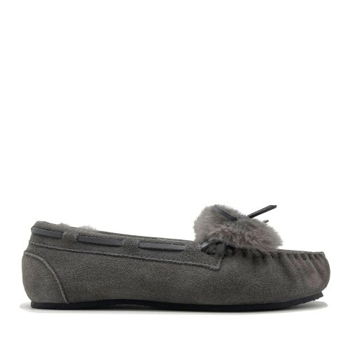 thies Low-Top Sneakers – thies 1856 ® Mokassin dark grey (W) in grijs