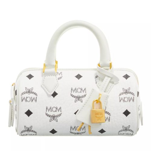 MCM Bowlingtassen – Ella Vi Boston Mini in wit