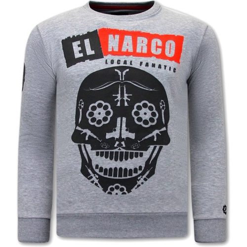 Local Fanatic Sweater met print el narco