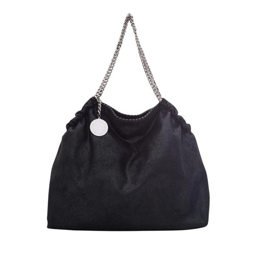 Stella McCartney Totes & shoppers – Shaggy Deer Texture Tote in zwart