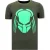 Local Fanatic T-shirt met print predator neon print