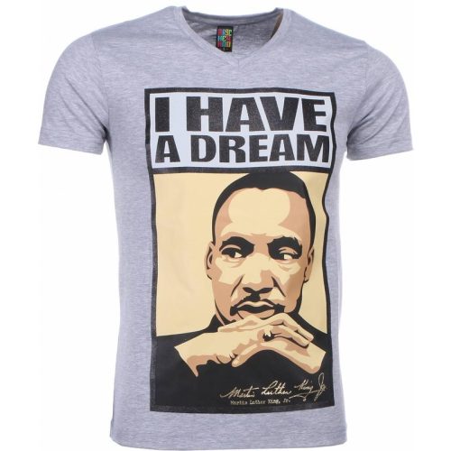 Local Fanatic T-shirt martin luther king i have a dream print