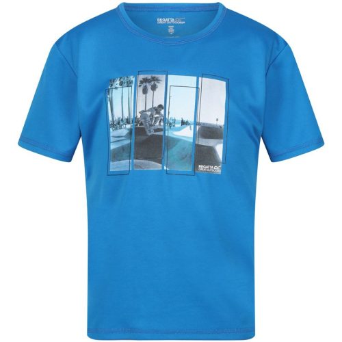 Regatta Kinderen/kinderen alvarado vii schaatsscène t-shirt