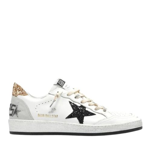 Golden Goose Low-Top Sneakers – Ball Star Leather Sneakers in wit