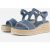 Tamaris Tamaris Espadrilles Denim blauw Textiel