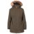 Trespass Dames celebrity geïsoleerd extra lange parka jas