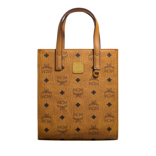 MCM Totes & shoppers – Aren Vi Tote Mini in cognac