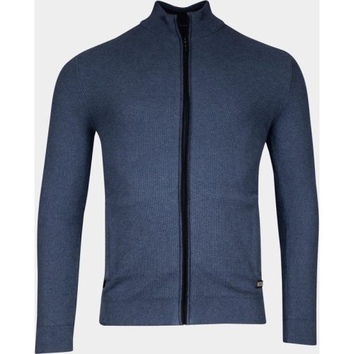 Baileys Vest Blauw Cardigan Zip 422091/675