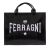 Chiara Ferragni Totes & shoppers – Range N – Ferragni Stretch, Sketch 02 Bags in zwart