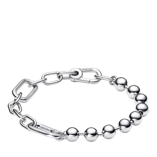 Pandora Armbanden – ME Metal Bead & Link Chain Bracelet in silver