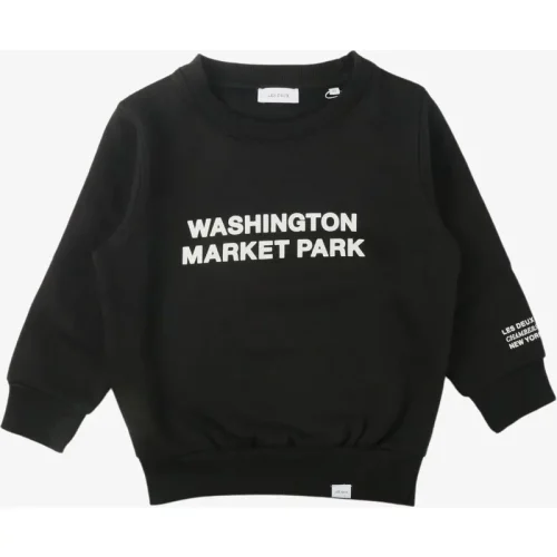 Les Deux Jongens sweater washington kids black light ivory