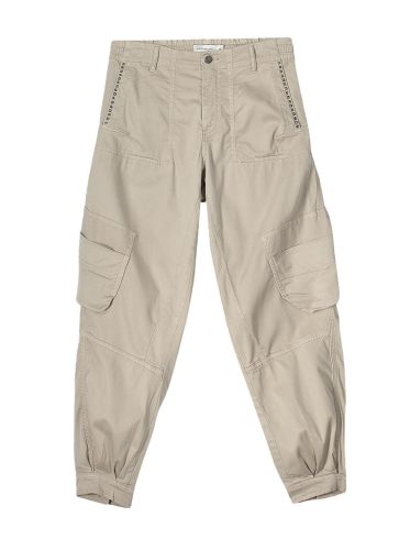 Summum Female Broeken Cargo Pants Soft Stretch Sateen 4s2707-12141