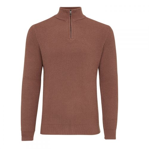 Tresanti TRESANTI BACCA Pullover With Half Zipper Light Brown   M