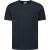 No Excess T-shirt crewneck solid jacquard navy