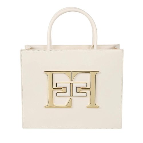 Elisabetta Franchi Totes & shoppers – Medium Bag White in wit