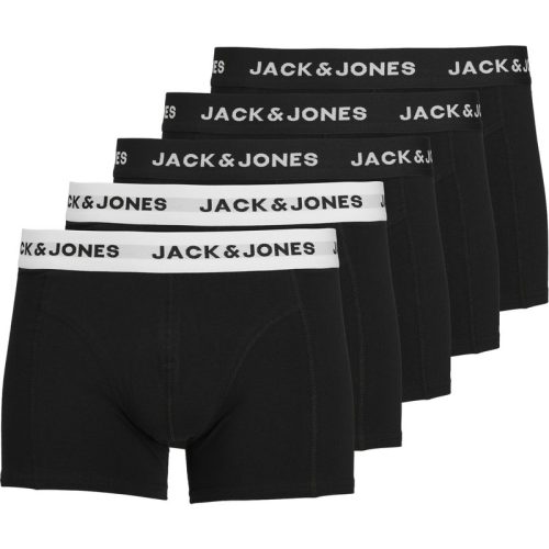 Jack & Jones Heren boxershorts trunks jacsolid effen 5-pack