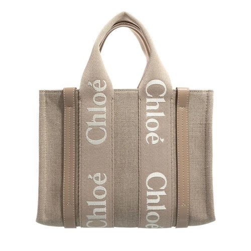 Chloé Totes & shoppers – Small Woody Tote Bag in bruin