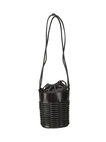 Hereu Bucket bags – Woven Design Bucket Bag in bruin