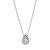 Pandora Kettingen – Sterling silver necklace withcubic zirconia in silver