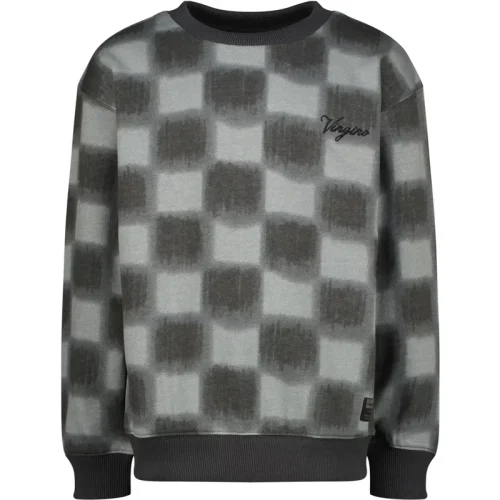 Vingino Jongens sweater nackerd boxy fit deep