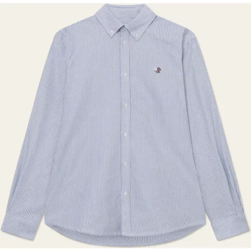 Les Deux kent oxford shirt 2.0 ldm410205 410201-light blue white