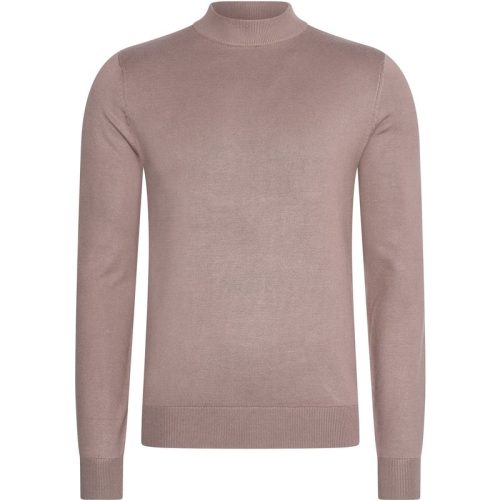 Mario Russo Turtle neck trui deep taupe