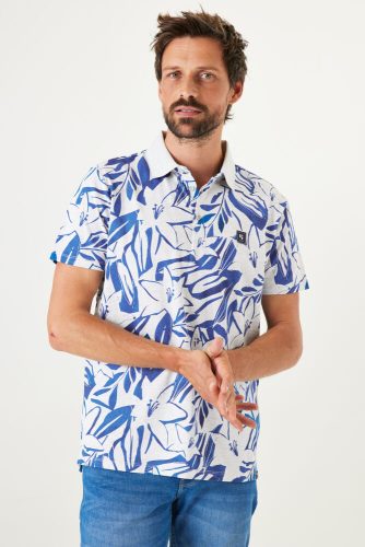 Polo met print