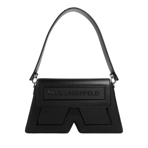 Karl Lagerfeld Hobo bags – Ikon/K Shb Leather in zwart