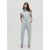 Homage to Denim Licht mouwloze denim jumpsuit