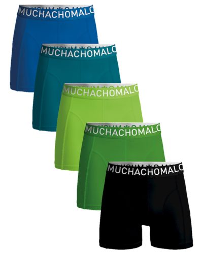 Muchachomalo Men 5-Pack Light Cotton Solid Special Deal