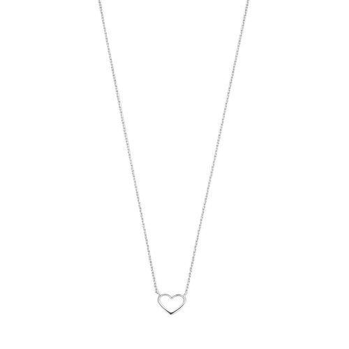 Isabel Bernard Kettingen – Saint Germain Alizã©E 14 Karat Necklace With Heart in silver