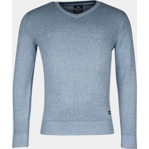 Baileys Pullover Blauw V-Neck 428109/615