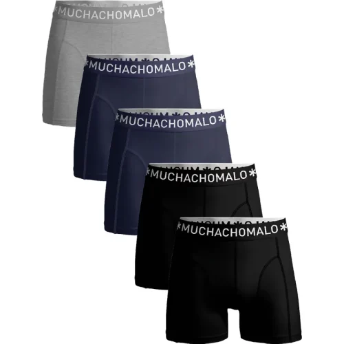 Muchachomalo Heren 5-pack boxershorts effen