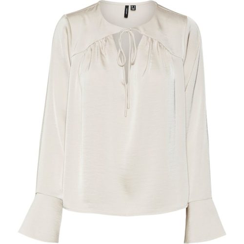 Vero Moda vmmary ls string top wvn ga 10320137 pumice