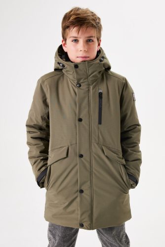 Legergroene parka