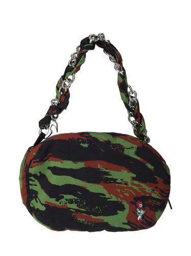 Chopova Lowena Shoppers – Bag With Print in groen