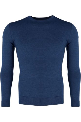 Marvelis Casual Regular Fit Trui blauw, Effen