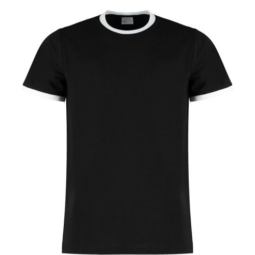 Kustom Kit Heren ringer fashion t-shirt