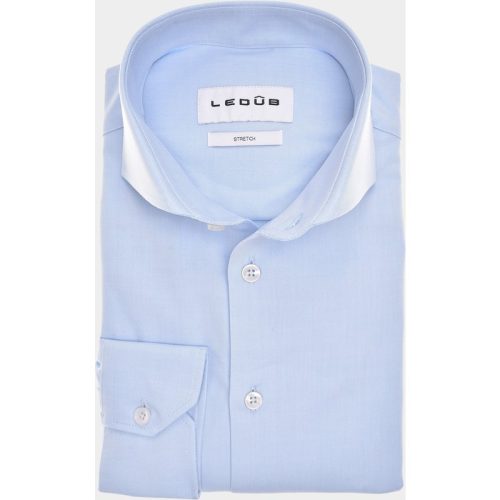 Ledub Business hemd lange mouw Blauw LE24214 SF 5 0142759/120-000-000