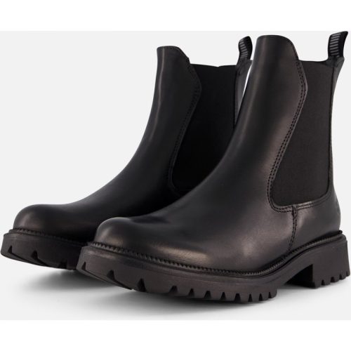 Tamaris Tamaris Chelsea boots zwart Leer