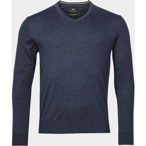 Baileys Pullover Blauw V-Neck 420065/63