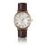 Lederen horloge voor vrouwen Amelia Parker Classique Brown