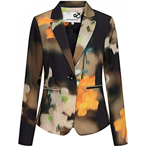 &Co Woman Blazer copenhagen ao flower black multi