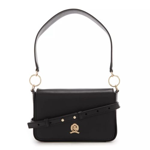 Tommy Hilfiger Crossbody bags – Tommy Hilfiger Crest damen Umhängetasche Schwarz A in zwart