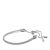 Pandora Armbanden – Studded chain sterling silver sliding bracelet in silver