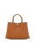 Tod’s Totes & shoppers – Small T Metal Leather Shopping Bag in bruin