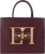 Elisabetta Franchi Totes & shoppers – Bags Bordeaux Red in rood