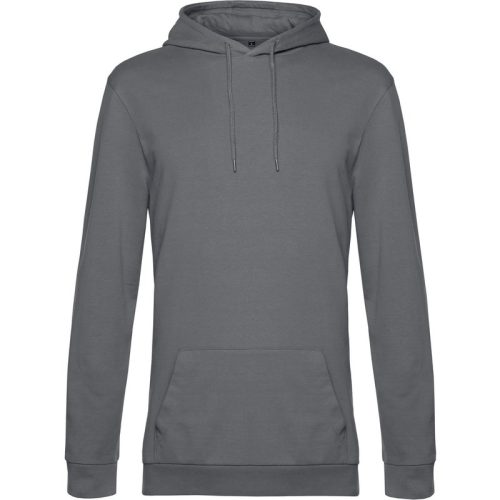 B and C Heren heather french terry hoodie