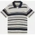 Anerkjendt Aksofus stripe s/s knit 901585 sky captain