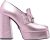 Versace Loafers – Flat shoes Pink in poeder roze